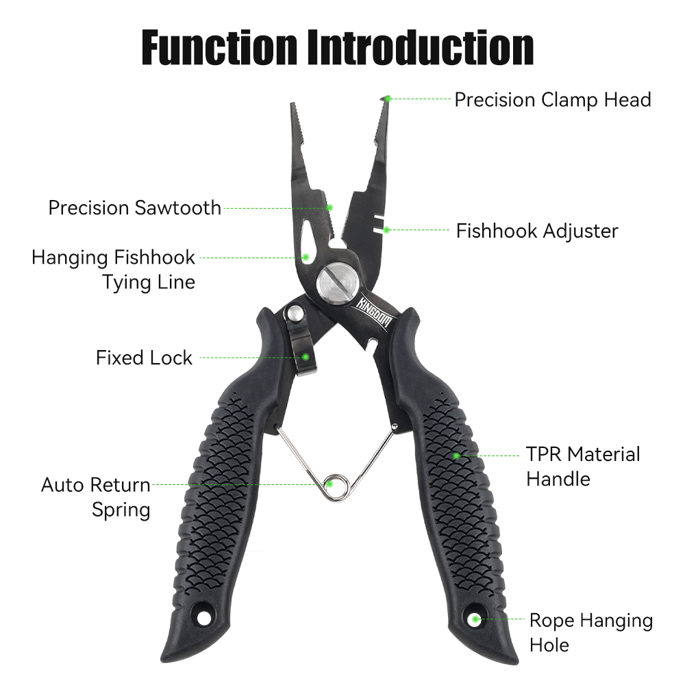 Kingdom Fishing Pliers Multifu – обзор и цена Fishing Line Cutter