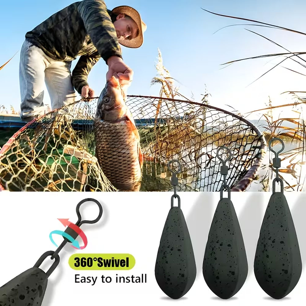 4-Pack Heavy-Duty Carp Fishing – обзор и цена Saltwater Line
