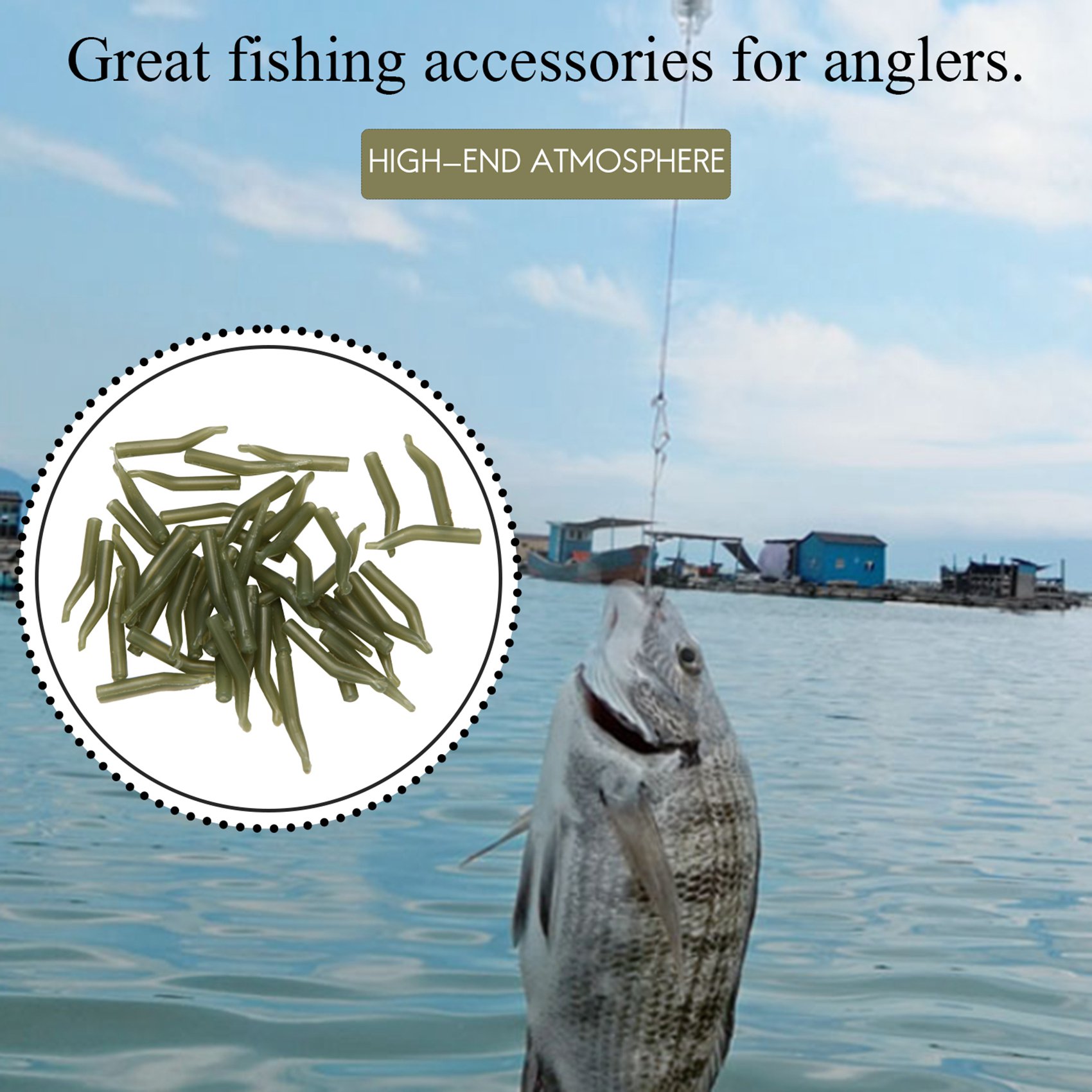 50Pcs/Lot Carp Fishing Hook Sl – обзор и цена Monofilament Line