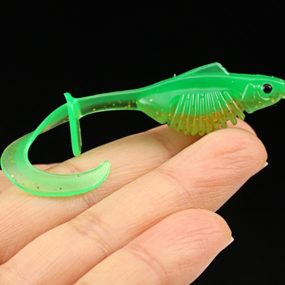 10PCS PVC Fishing Soft Lures 6 – обзор и цена Ice Fishing Line