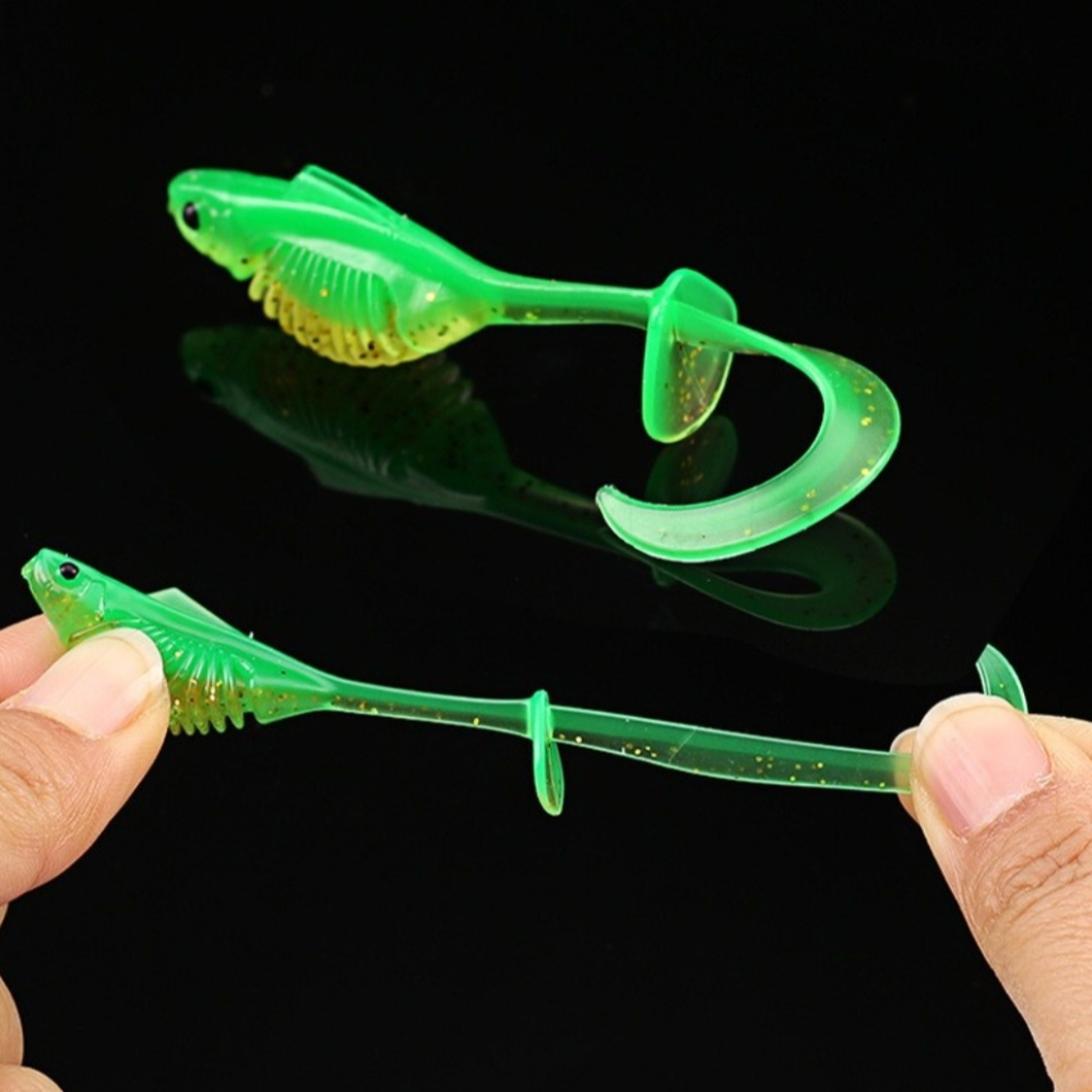10PCS PVC Fishing Soft Lures 6 – обзор и цена Ice Fishing Line