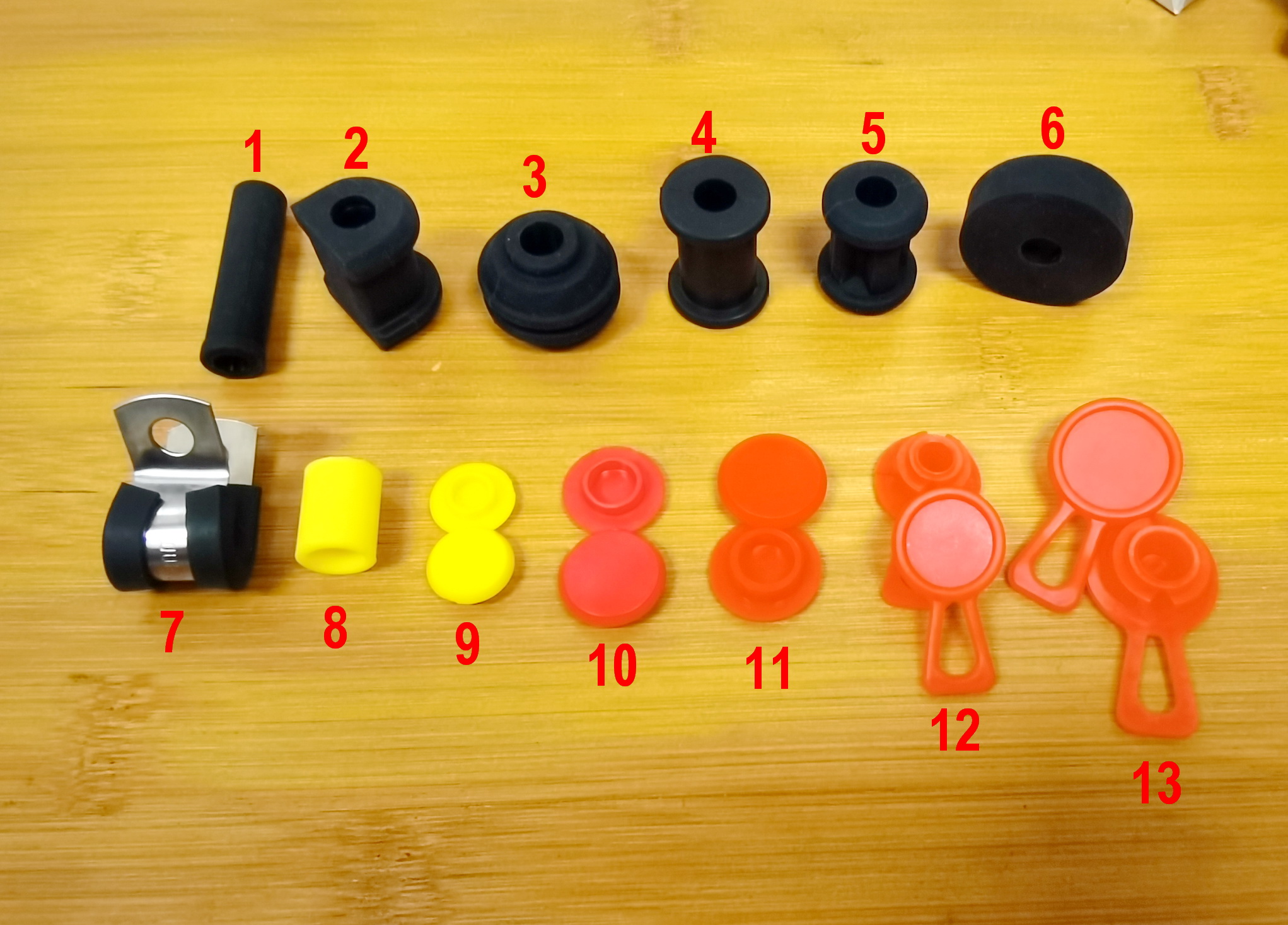 Rubber Silicone Plastic Gromme – обзор и цена Braided Line