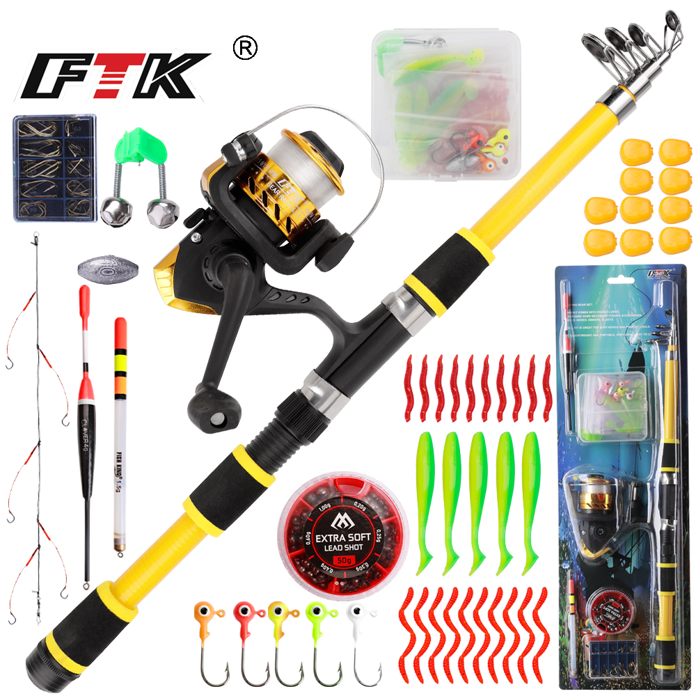 FTK 1.8m Fishing Rod and Reel  – обзор и цена Freshwater Line