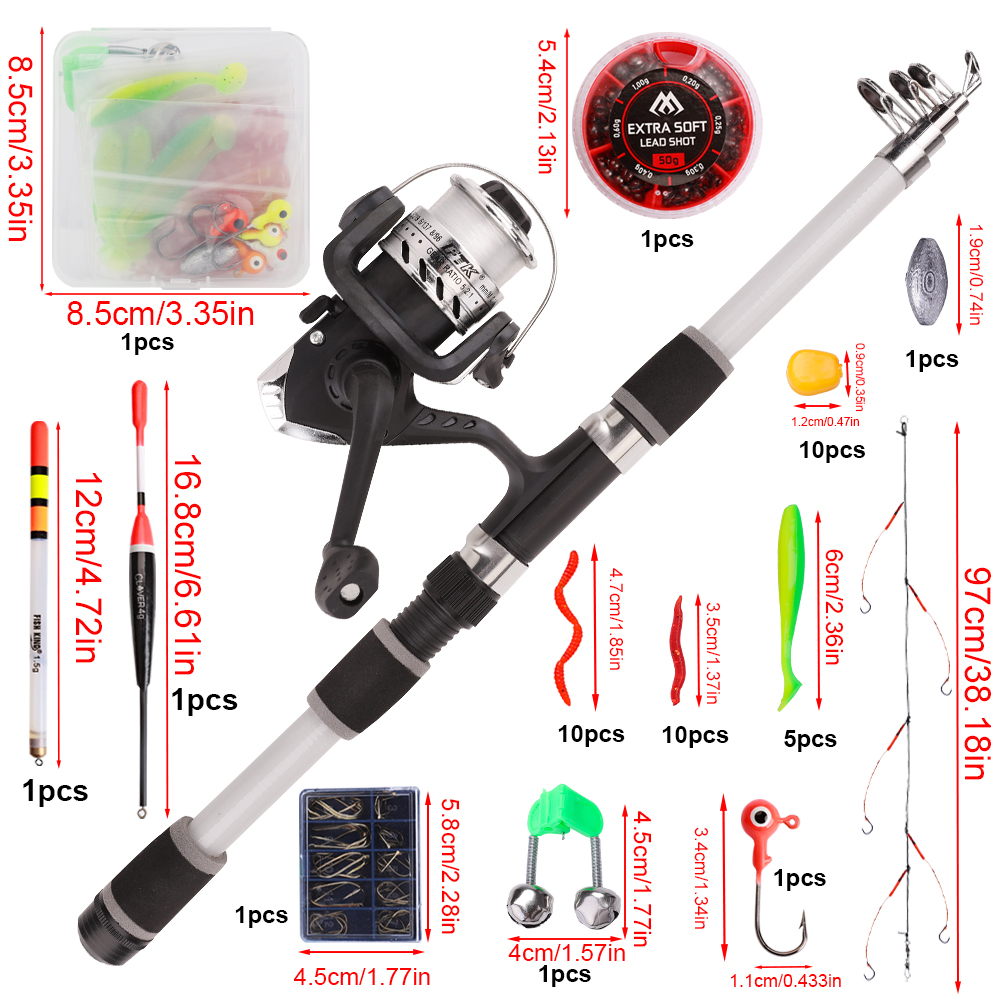 FTK 1.8m Fishing Rod and Reel  – обзор и цена Freshwater Line
