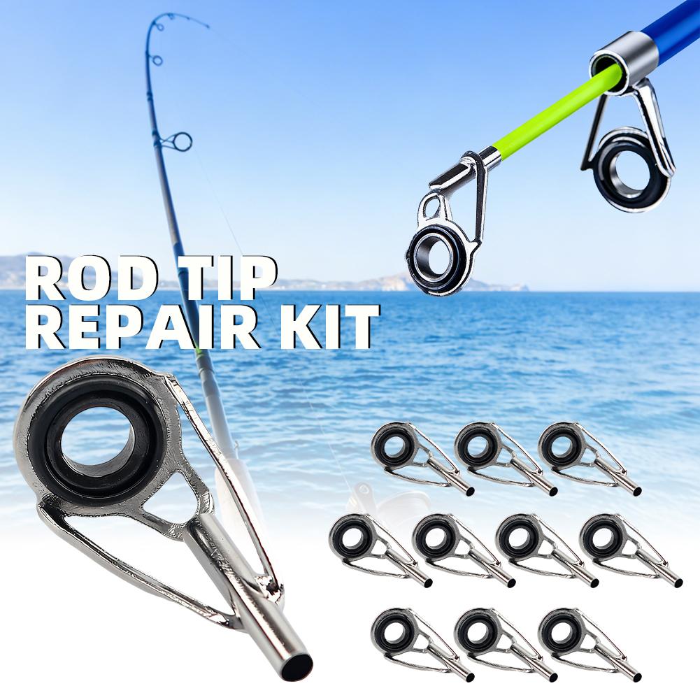 10PCS Metal Fishing Top Rod Gu – обзор и цена Fishing Line Winder
