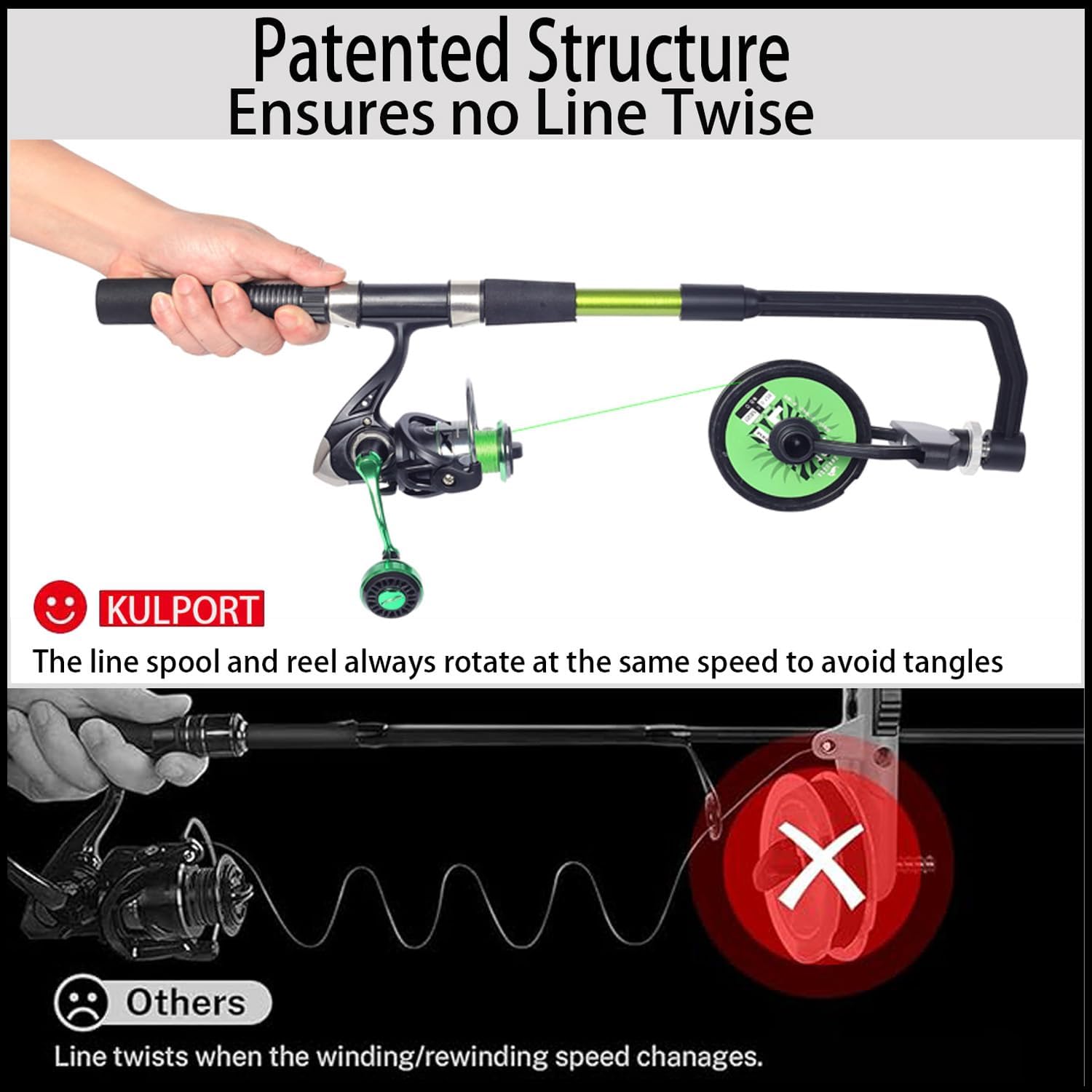 Fishing Line Spooler, Adjustab – обзор и цена Fishing Line Winder