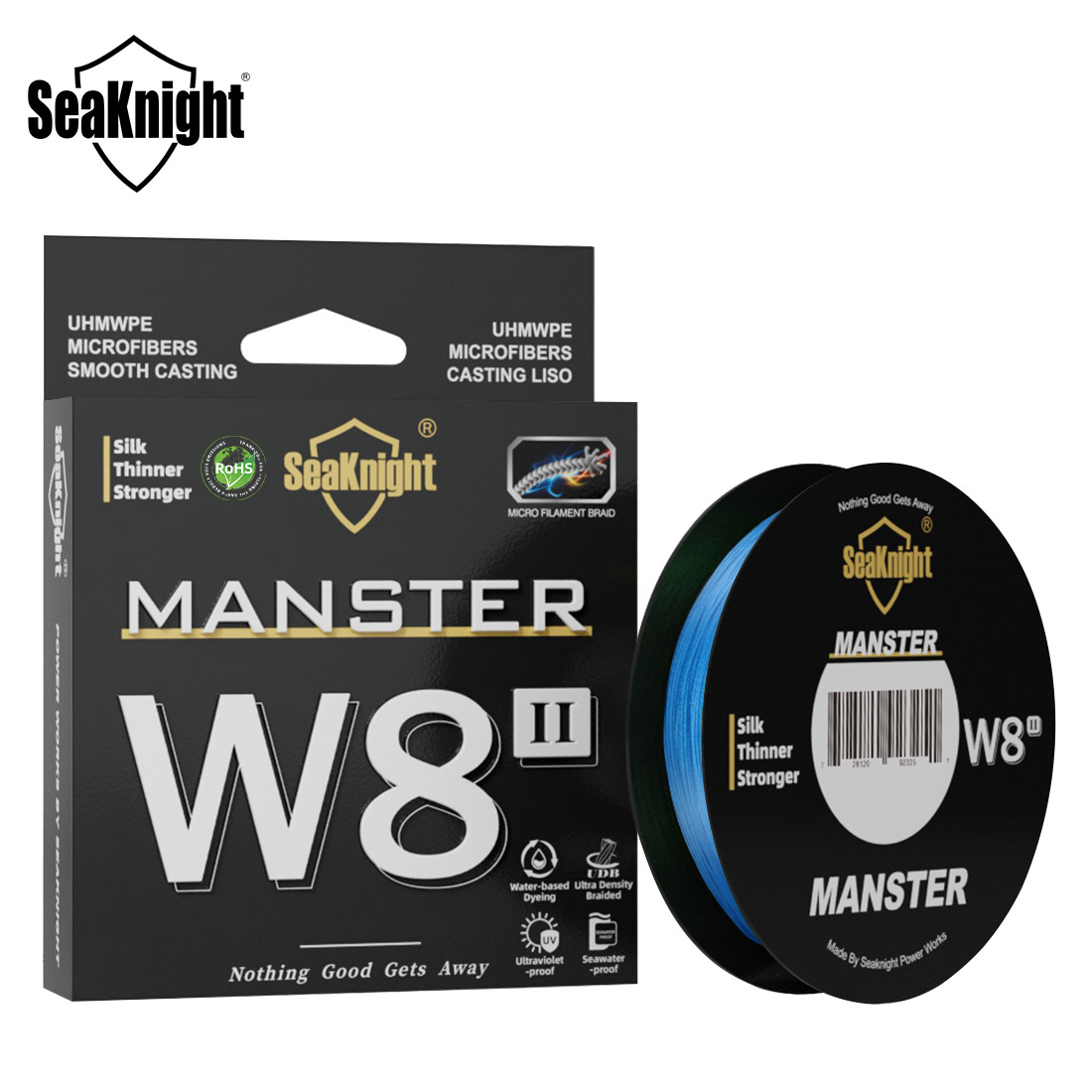 SeaKnight Brand W8 II 300M PE  – обзор и цена Ice Fishing Line