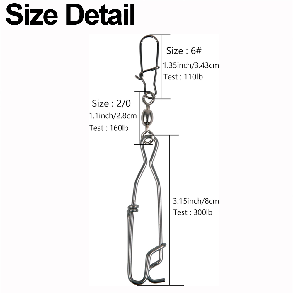 5Pcs Decoy Long Line Clips Lon – обзор и цена Saltwater Line