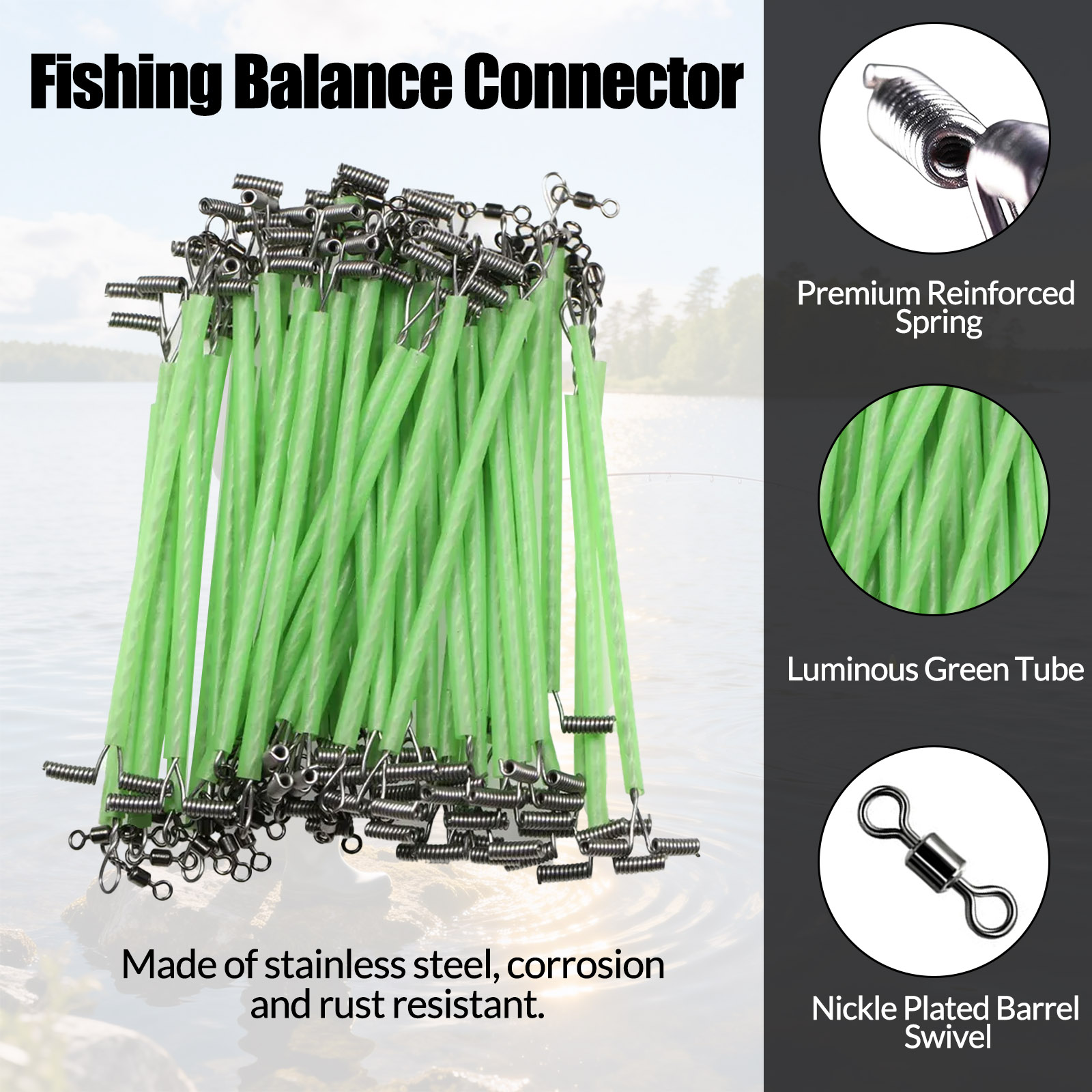 9KM 10pcs Fishing Wire Leader  – обзор и цена Leader Line